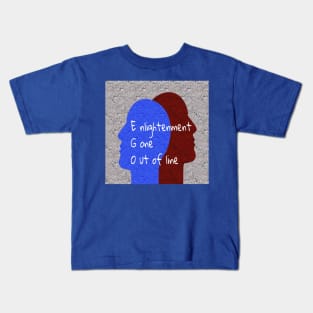 EGO - Enlightenment Gone Out of Line - Alt Version Kids T-Shirt